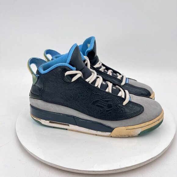 Nike Air Jordan Dub Zero Youth Size 6Y Women 7.5 311047-007, Wolf Grey Blue Shoe - Picture 4 of 12